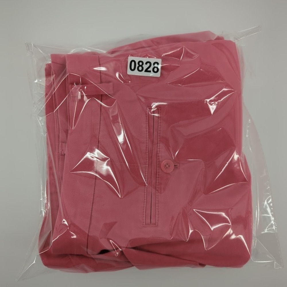 Vineyard Vines Men's Chino Shorts Size 35 Pink Salmon Flat Front Cotton Golf - Picture 8 of 8